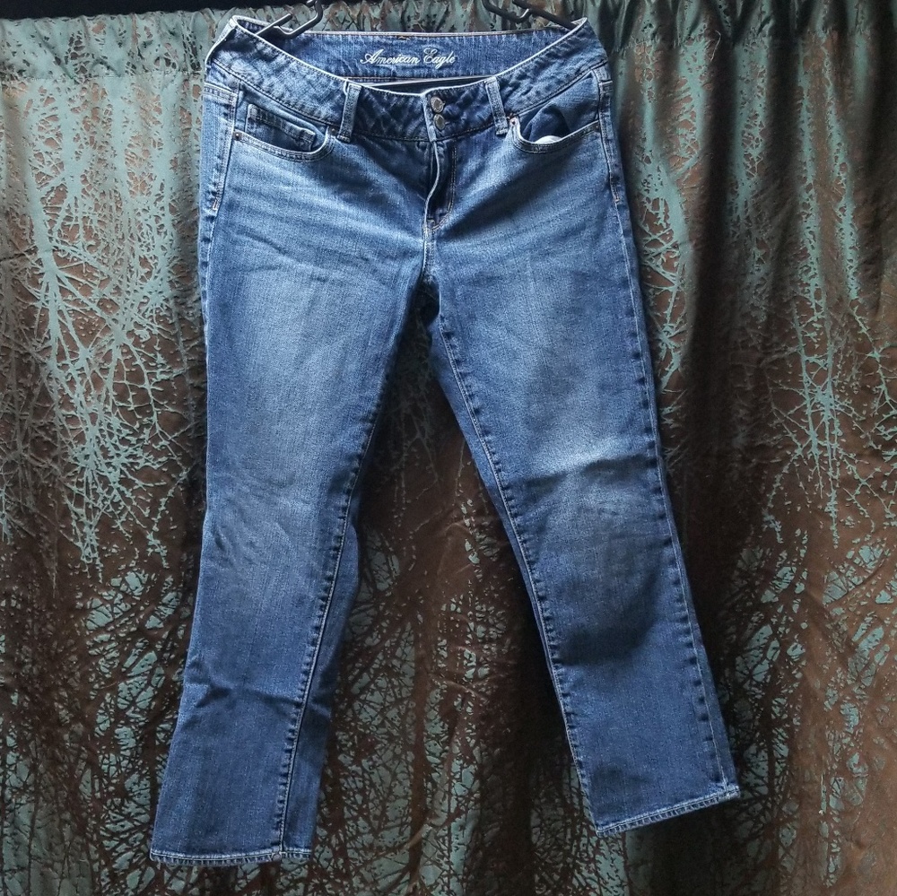 American Eagle Stretch Capris Pants
